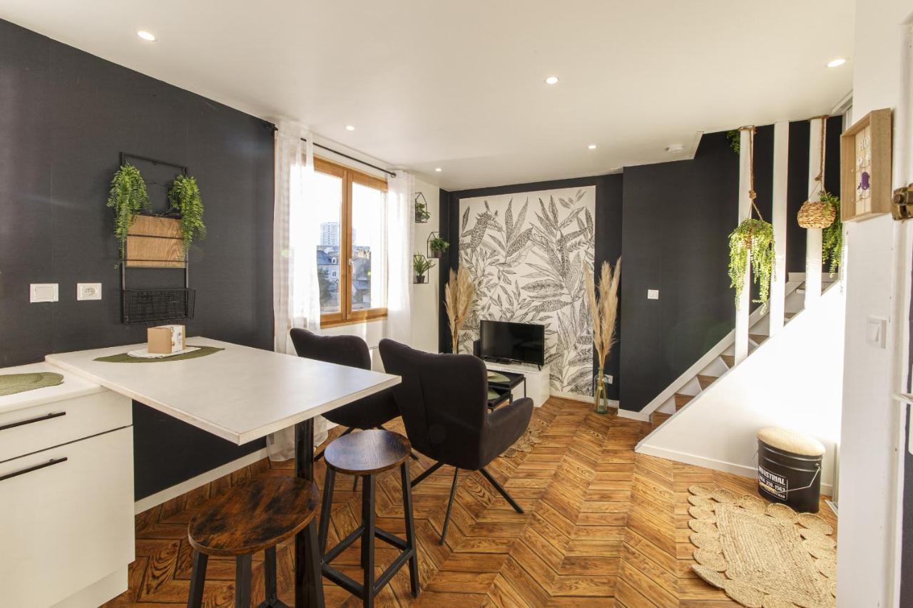 Le Patio - Duplex Verdoyant Proche Centre-Ville Angers Zewnętrze zdjęcie